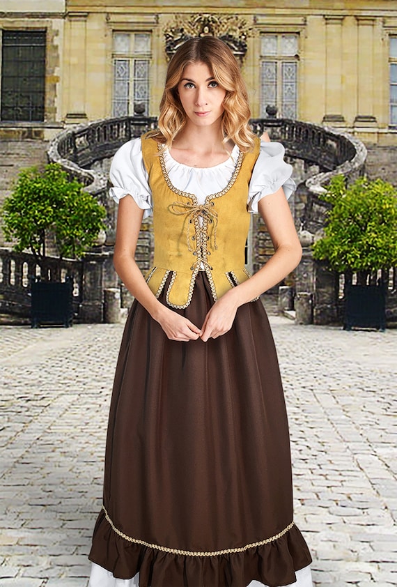 Renaissance Peasant Dress Costume