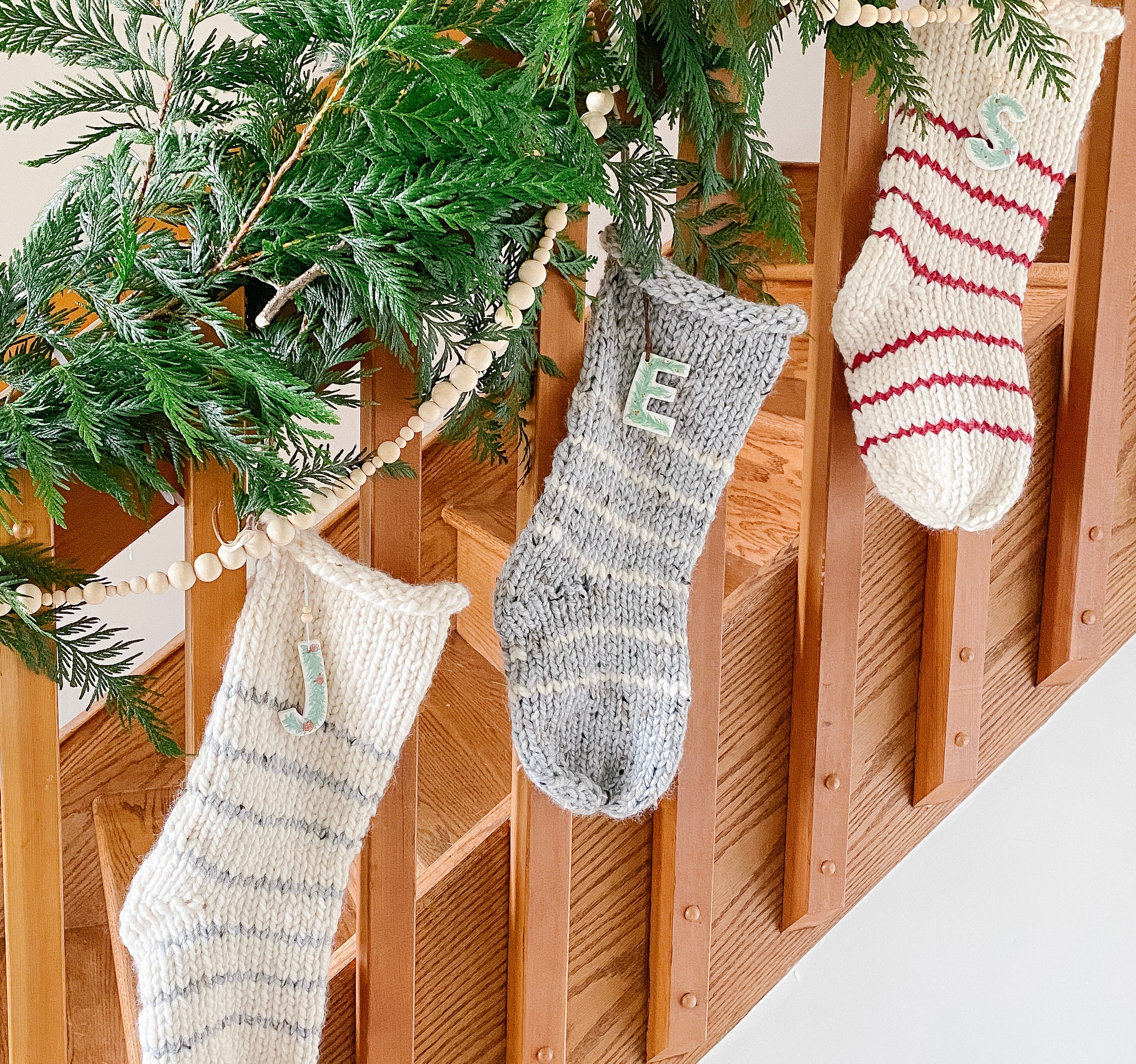 Classic Knit Christmas Stocking Pattern - Etsy