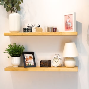Küchenregal, schwebende Regale, schwebende Regal, Badezimmer Organisation, Bücherregal, modernes Holzregal