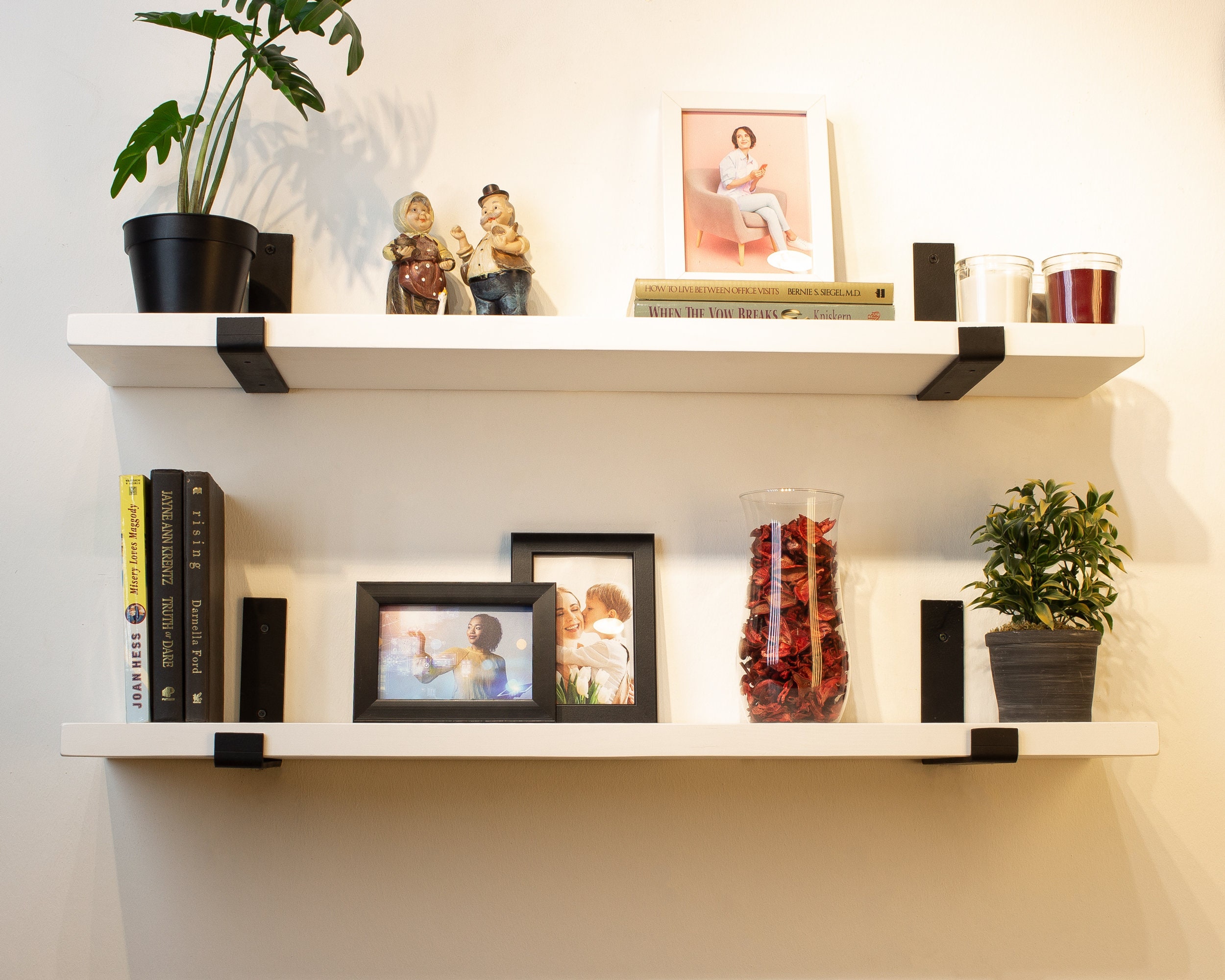 Ikea White Floating Shelves