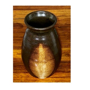 Vintage Studio Vase Brown shaded