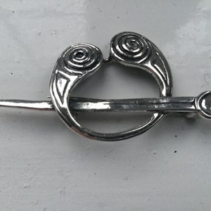 Vintage sterling silver hallmarked Celtic Brooch.