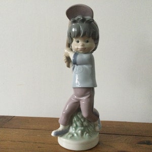 Vintage Retired Lladro Sport Billy Figure.