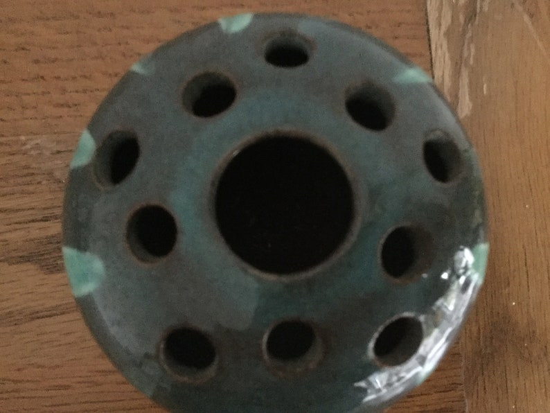 Fishley Holland potpourri vase.