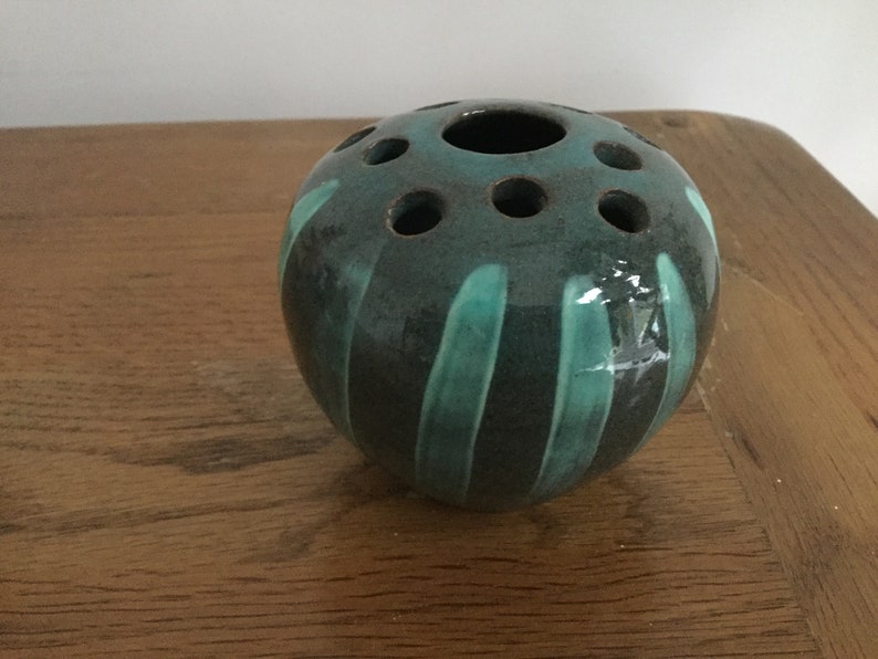 Fishley Holland potpourri vase.