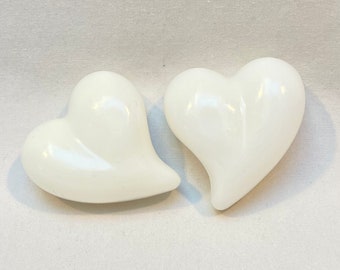 Mini Heart Shaped Soap Favors, Sold in Sets of 8 - Handmade All Natural Soaps