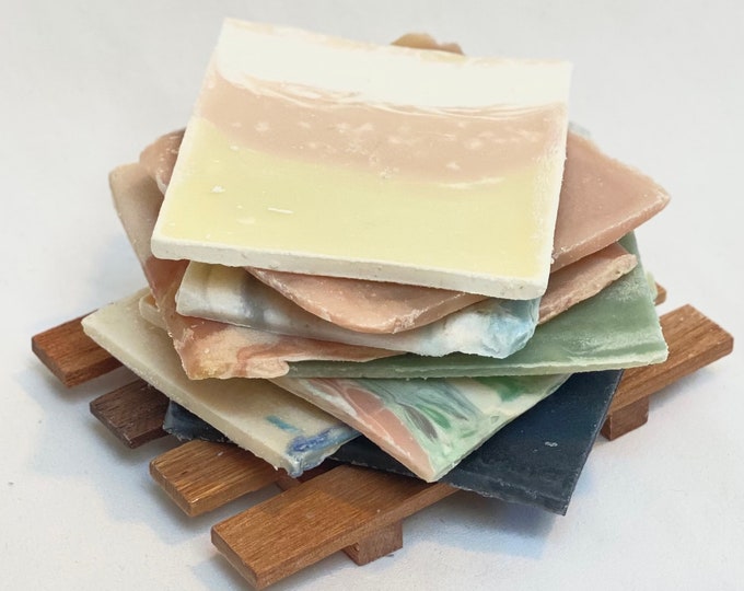 Single Use Soap Slivers Homemade All Natural Soap Etsy
