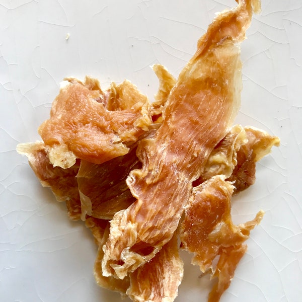 Organic Chicken Jerky.  100% Natural Organic Healthy Dog Treats!