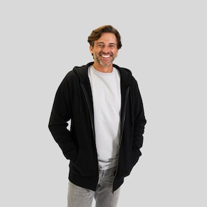 Unisex Zip Up Hoodies | Organic Cotton Super Soft Zipper Hoodies | Full Zip Hoodie | Eco friendly Hoodie | Zip-up hoodies for men and women