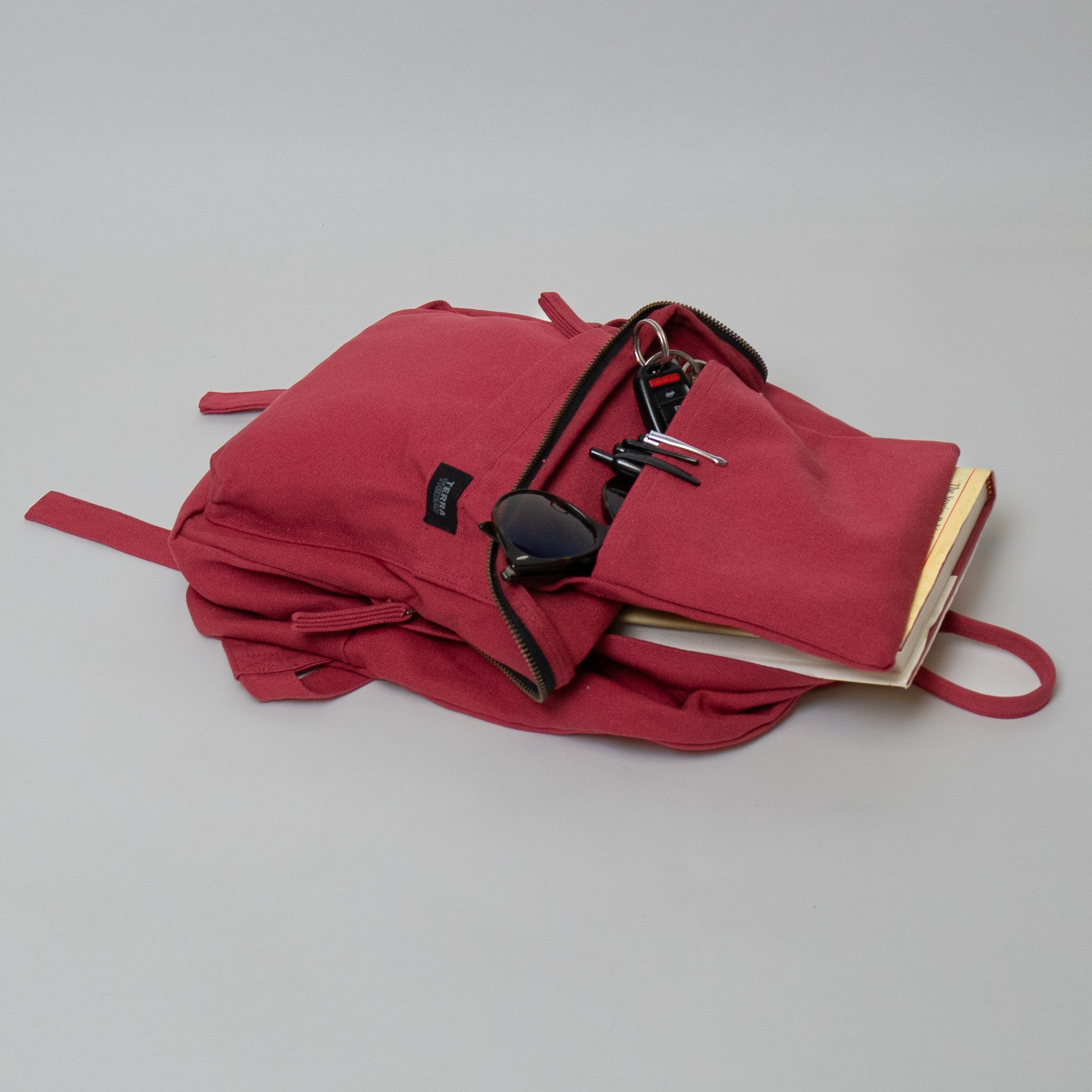 Organic Cotton Canvas Mini Backpack | Backpack Purse