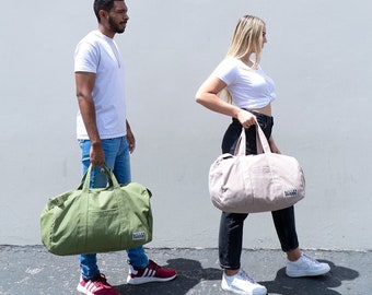 Organic Cotton Gym Bag | Unisex Gym Bag | Gym Bag Woman | Man Gym Bag | Gym Gift For Him | Eco Friendly bag | Gifts for dad | Gifts for grad