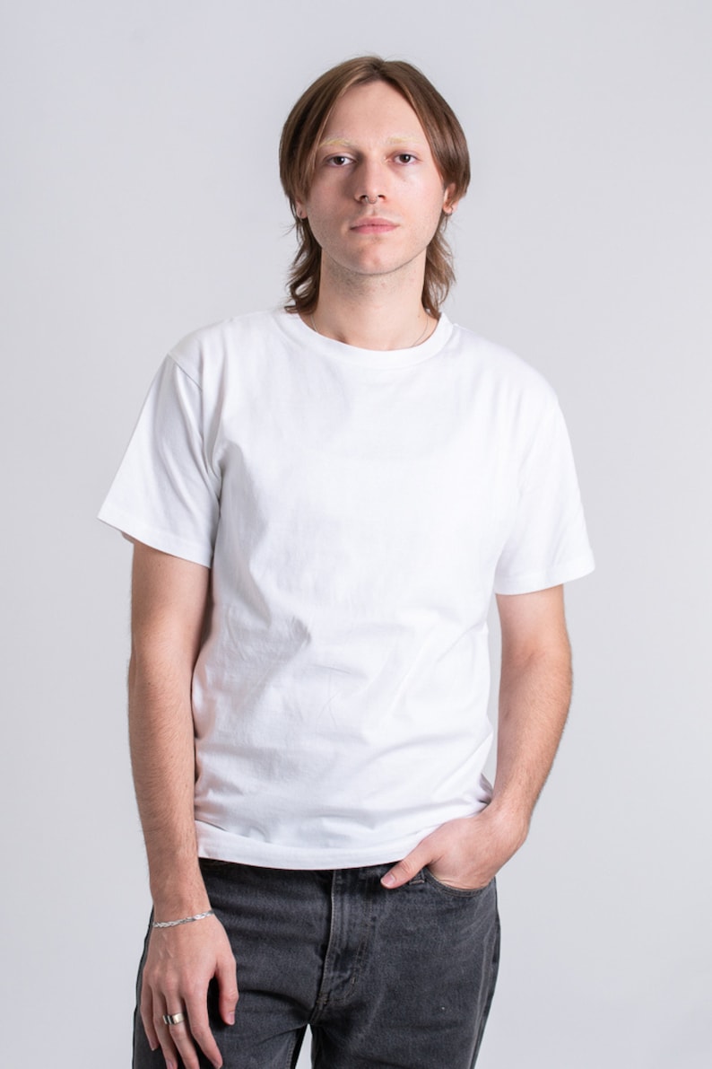 white tshirts for men