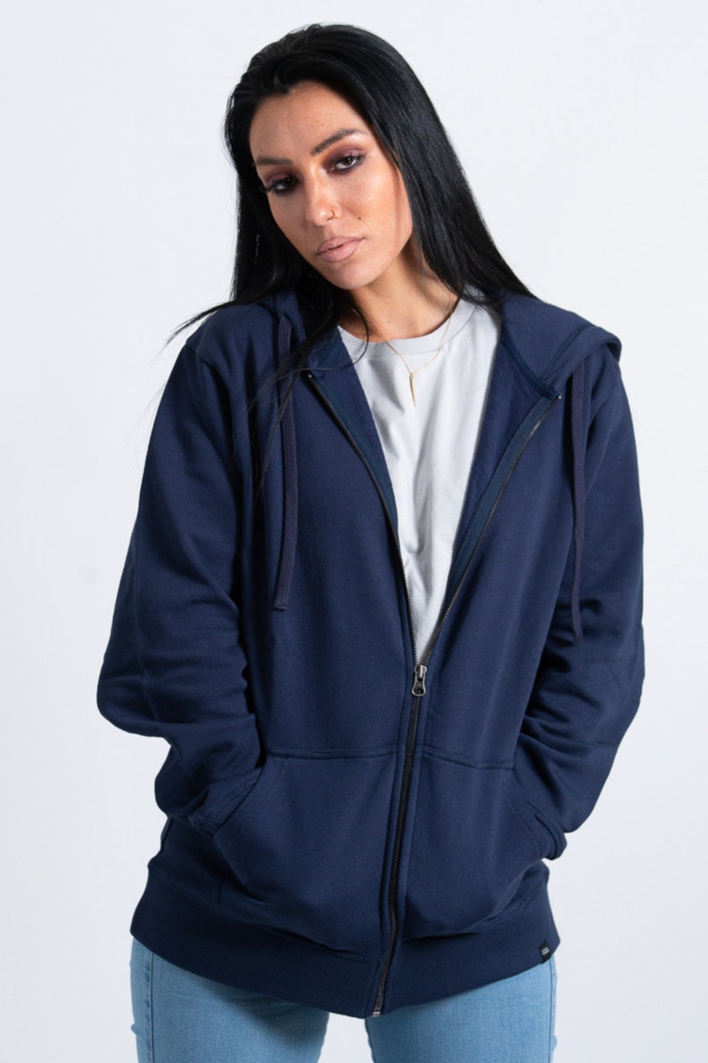 full zip up hoodies made with organic cotton