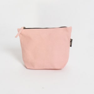 pink makeup bag