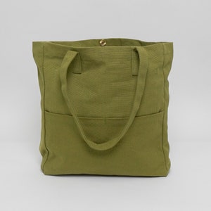 tote bag with snap closure for work