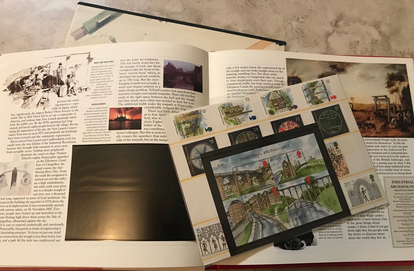 UK ROYAL MAIL Special Stamps Year Book 1989 Complete With All Etsy