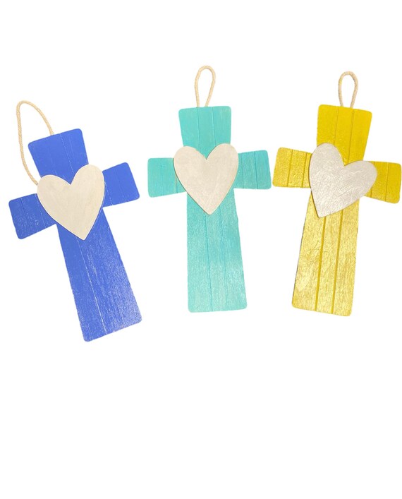 Wooden Cross Cross Hangings Wall Hangings Home Decor Wall Etsy