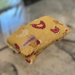 Reusable Hot & Cold Pack – Flaxseed + Rice Therapy Sock – Microwave or Freeze –  Unscented, Relaxation Aid, Handmade Wellness Gift