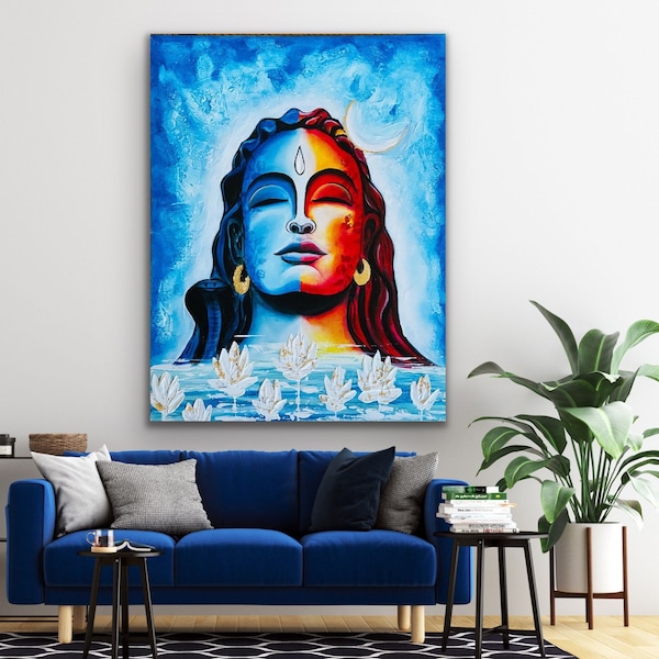 Buy Mahadev Wall Art Online In India Etsy India
