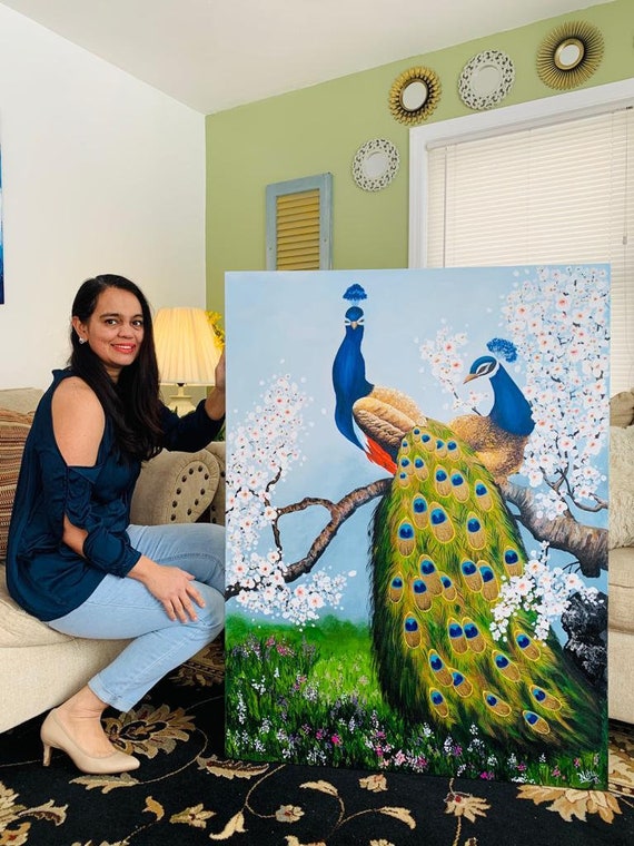 How to Paint a Peacock With Acrylics: Stunning Step-by-Step Guide