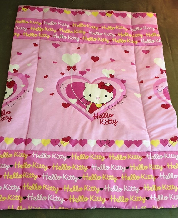 Large Hello Kitty Play Mat Baby Duvet Baby Blanket Baby Rug Etsy