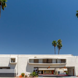 Palm Springs Mid-Century Modernism Modern Hotel Modernism Architectural Fine Art Print Various Sizes