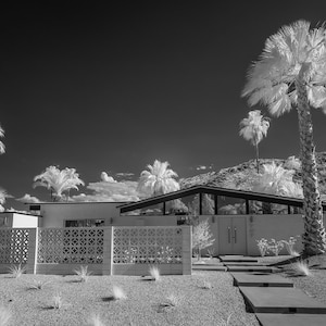 Palm Springs Modern Home Fine Art Print Various Sizes