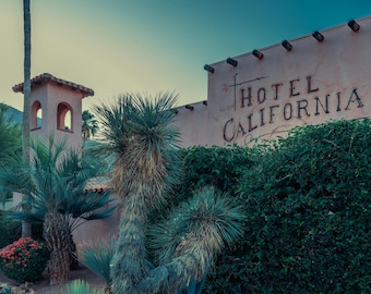 Hotel California Architectural Fine Art Print Various Sizes