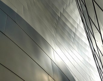 Los Angeles Concert Hall Modern Architectural Fine Art Print Various Sizes