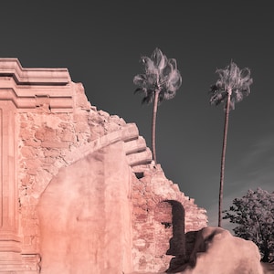 San Juan Capistrano Architectural Fine Art Print Various Sizes
