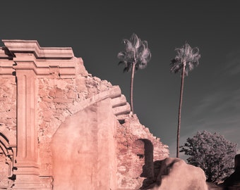 San Juan Capistrano Architectural Fine Art Print Various Sizes