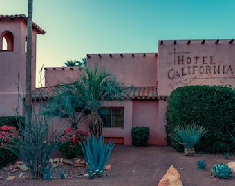 Hotel California Architectural Fine Art Print Various Sizes