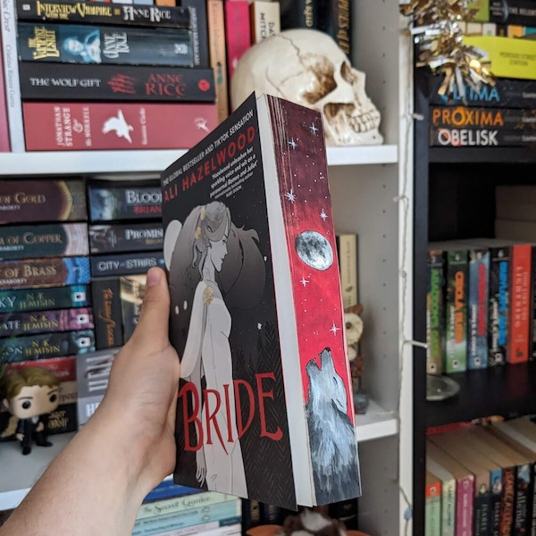 Bride by Ali Hazelwood | Paperback, Fore-edge Painting, Collectible Hand-painted Edges