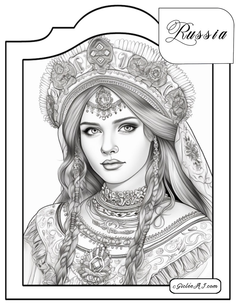 Adult Coloring Book, Printable Coloring Book, Pages, Digital, Coloring Sheets image 4