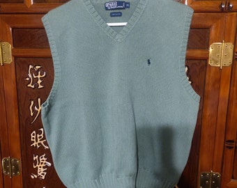 POLO SWEATER VEST - Etsy