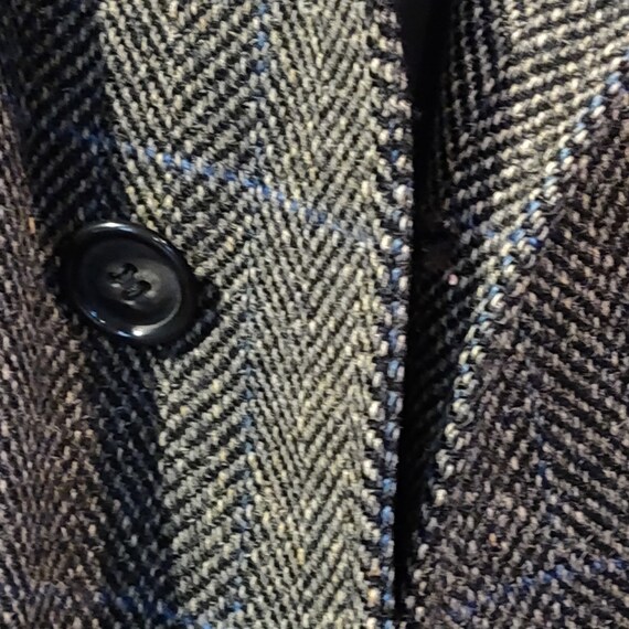 PLAID WOOL OVERCOAT