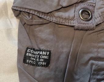 Grijze cargoshort met meerdere zakken