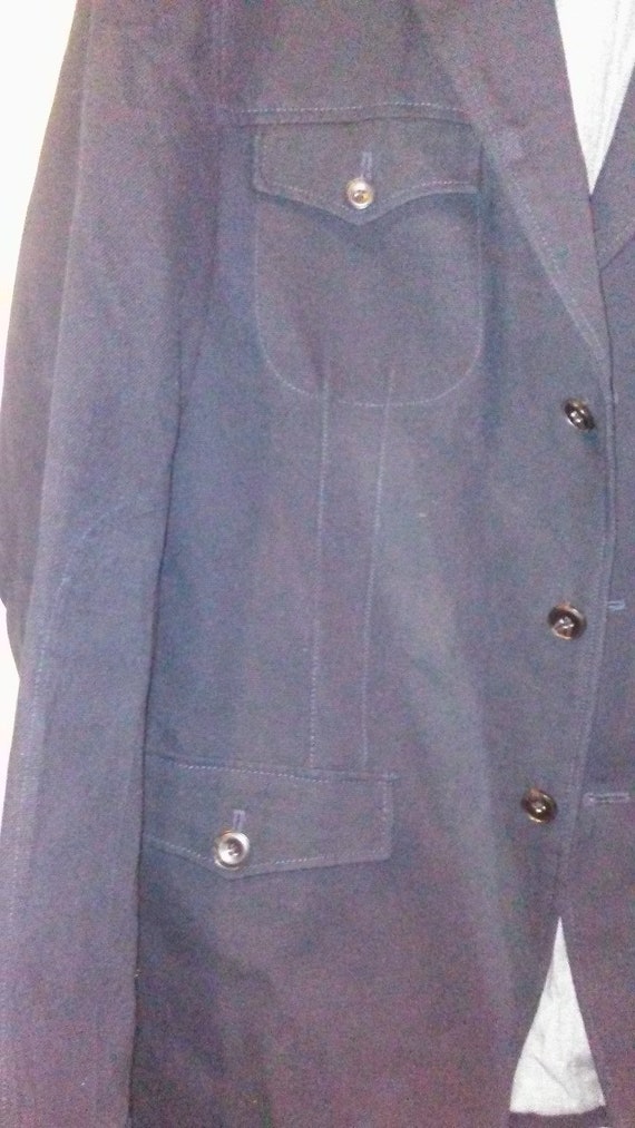 NAVY NAUTICAL BLAZER