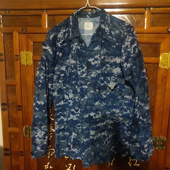 blue camo dress shirt True Blues Camo Shirt main image 0