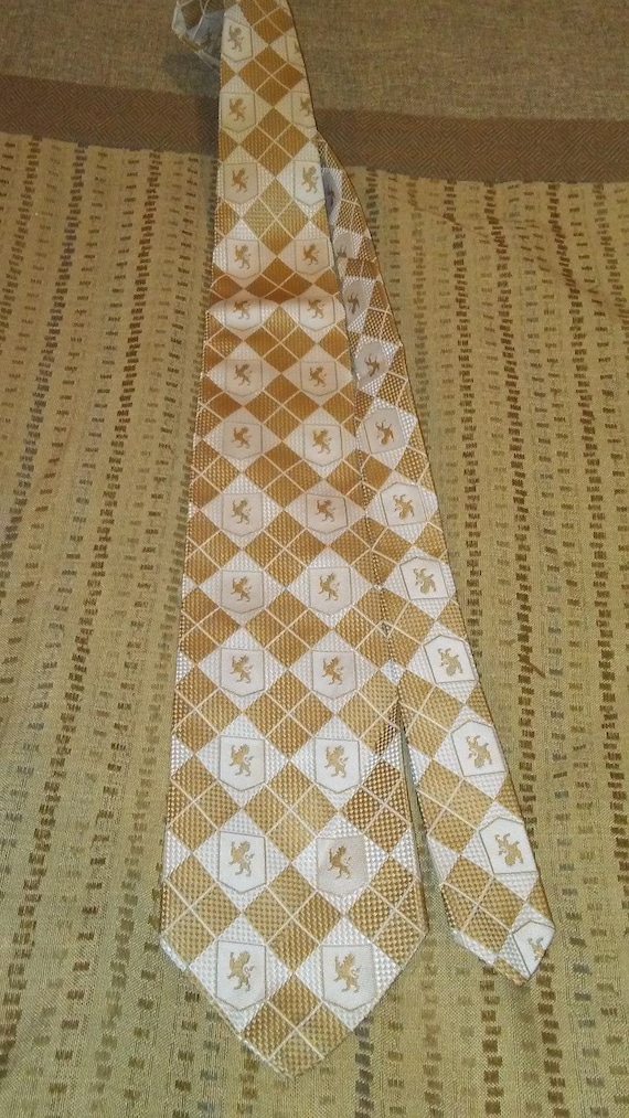 ARGYLE SILK TIE