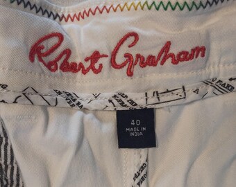 Pantalones cortos blancos Robert Graham de NOS