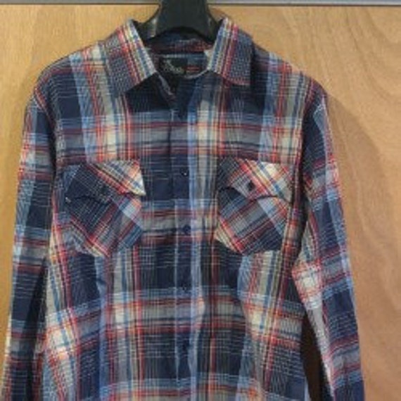 PLAID WESTERN SHIRT - image 2