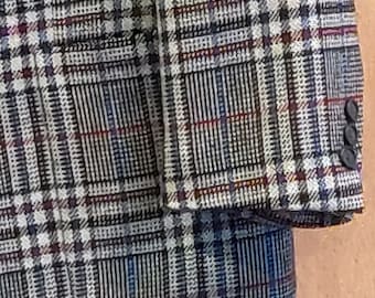 VINTAGE PLAID BLAZER