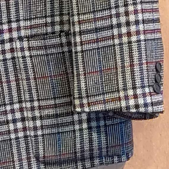 VINTAGE PLAID BLAZER - image 1