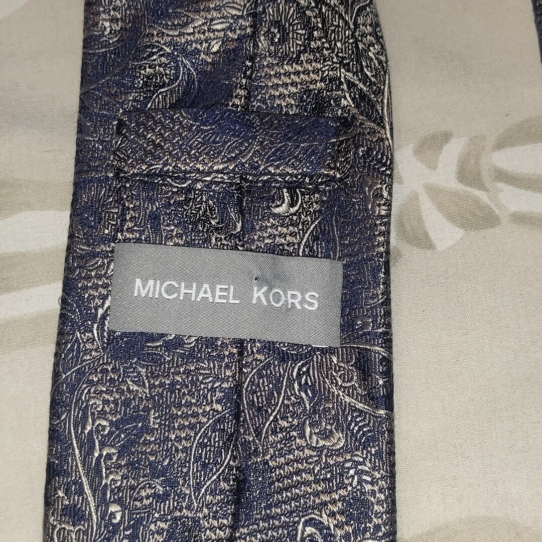 SILK MICHAEL KORS Tie Etsy Canada