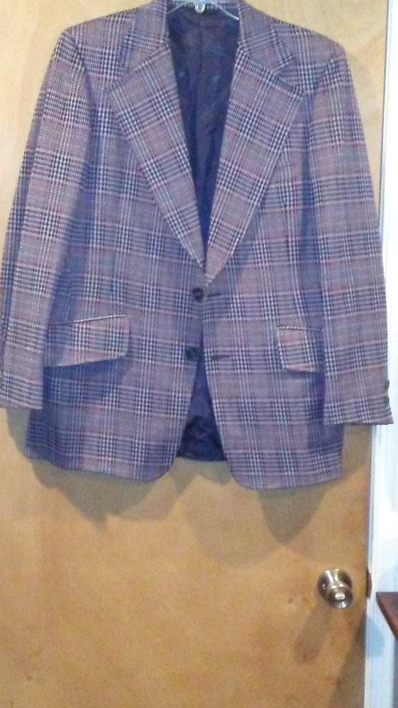 PLAID BLAZER - image 2