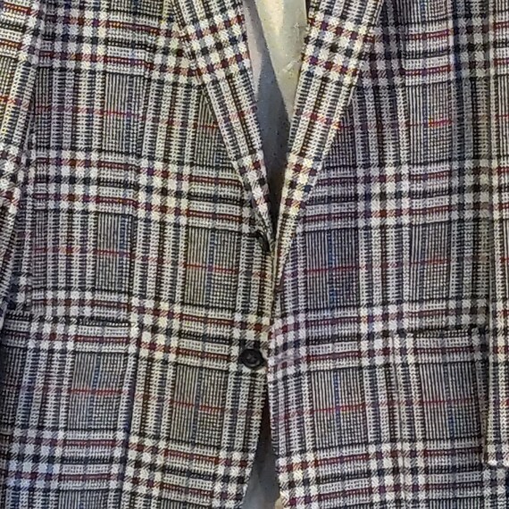 VINTAGE PLAID BLAZER - image 4