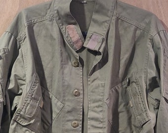 Giacca In Cotone Leggero Da Uomo In Stile Militare Verde Oliva M65 Field, Verde Oliva, XX-Small - Foto 7