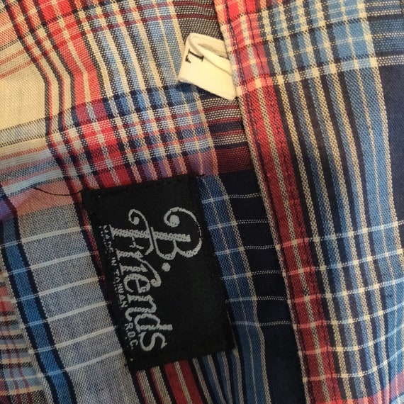 PLAID WESTERN SHIRT - image 6