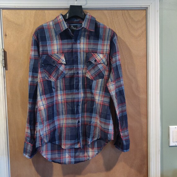 PLAID WESTERN SHIRT - image 3
